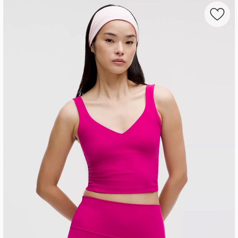Hot Pink Lululemon Align Tank (size 6)